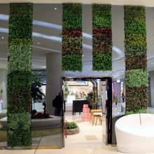 High simulated customized artificial foliage fence for shop decoration